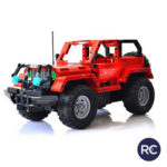 Jeep Wrangler - do zbudowania z klocków - ZDALNIE STEROWANY (C51001W)